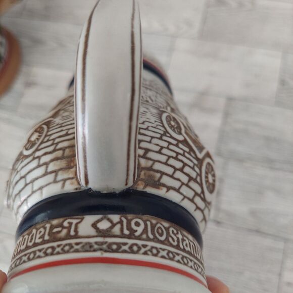 AVON Classic Cars Beer Stein 1982 Mini Tankard Ceramarte 1911 Ford Model T - Picture 10 of 15